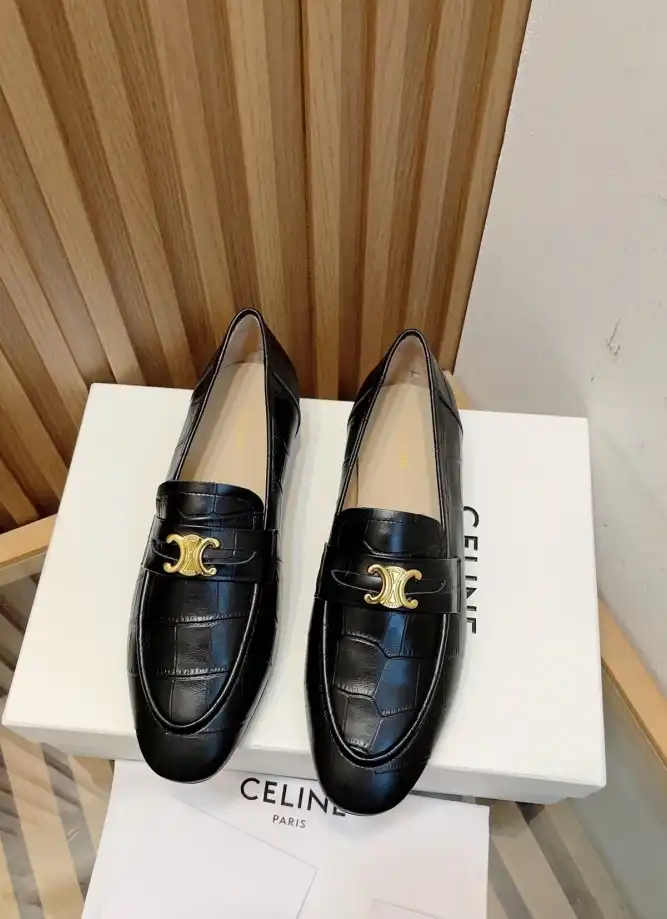 hype Celine Leather Shoes