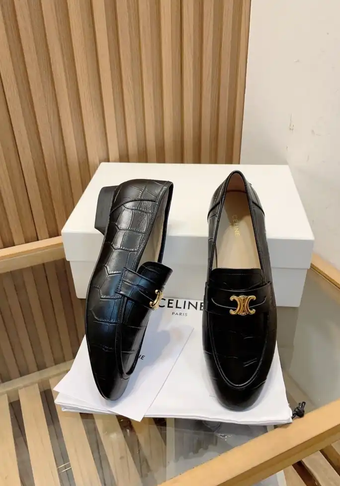 hype Celine Leather Shoes