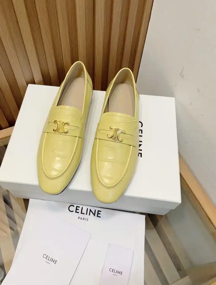 hype Celine Leather Shoes