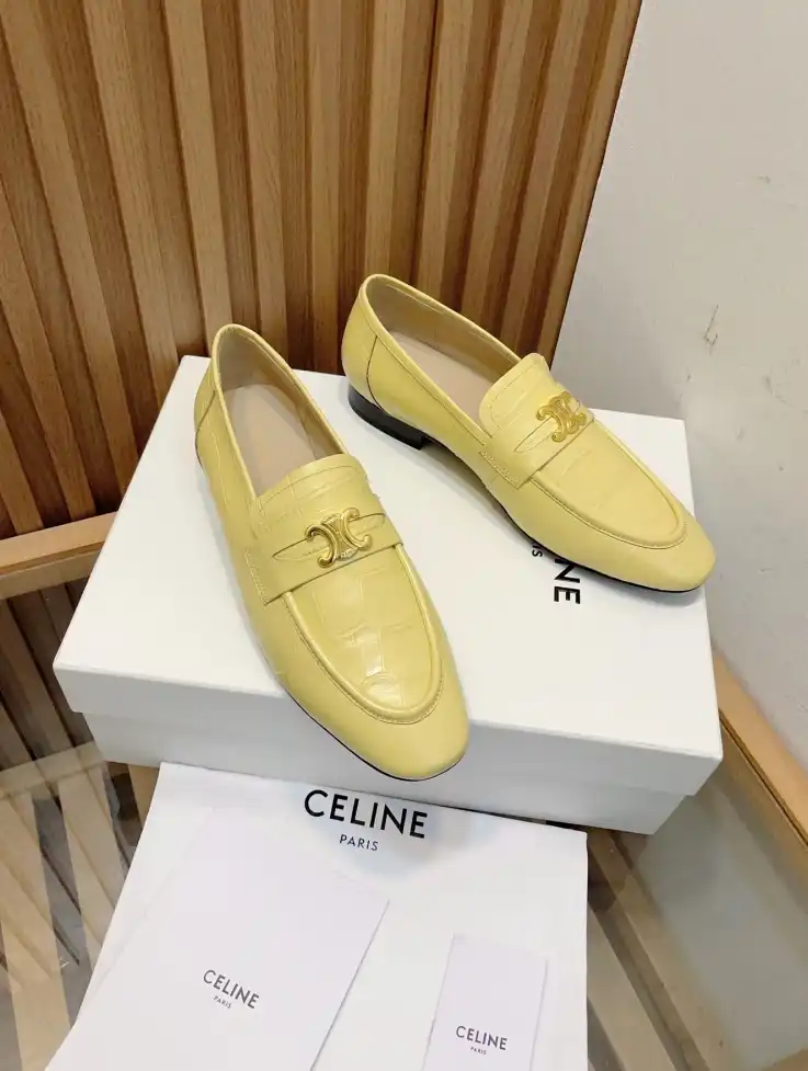 hype Celine Leather Shoes