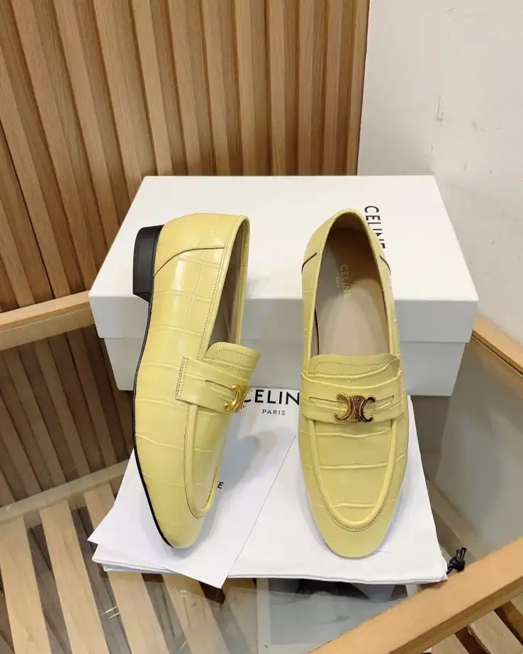 hype Celine Leather Shoes