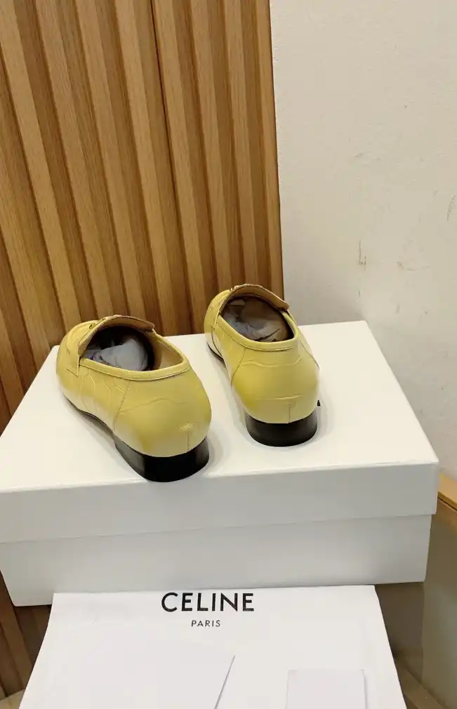 hype Celine Leather Shoes