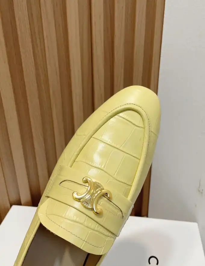 hype Celine Leather Shoes