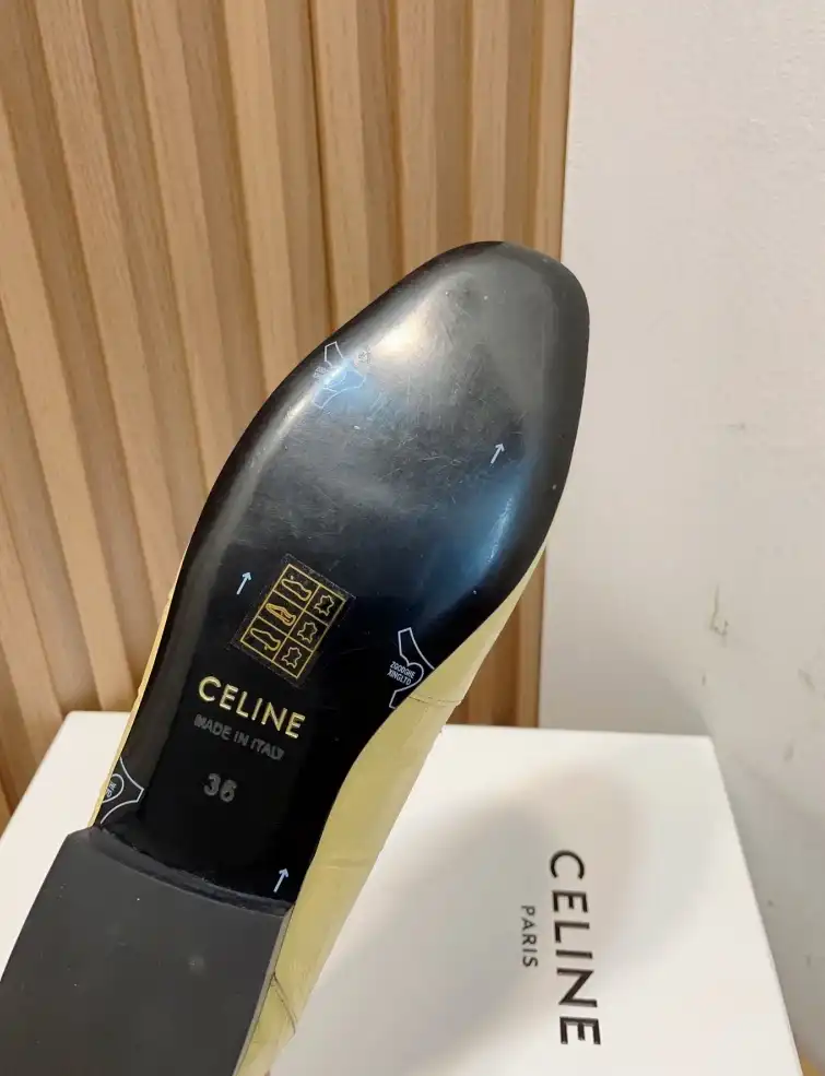 hype Celine Leather Shoes