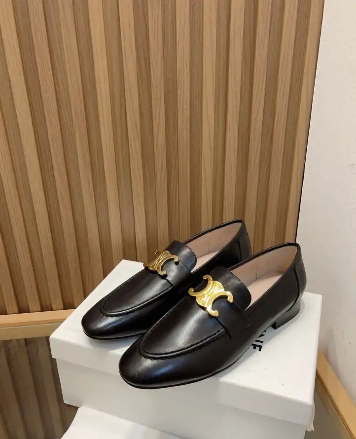 hype Celine Leather Shoes