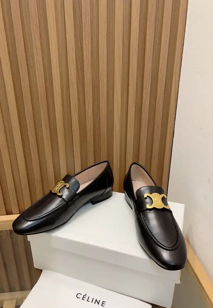 hype Celine Leather Shoes