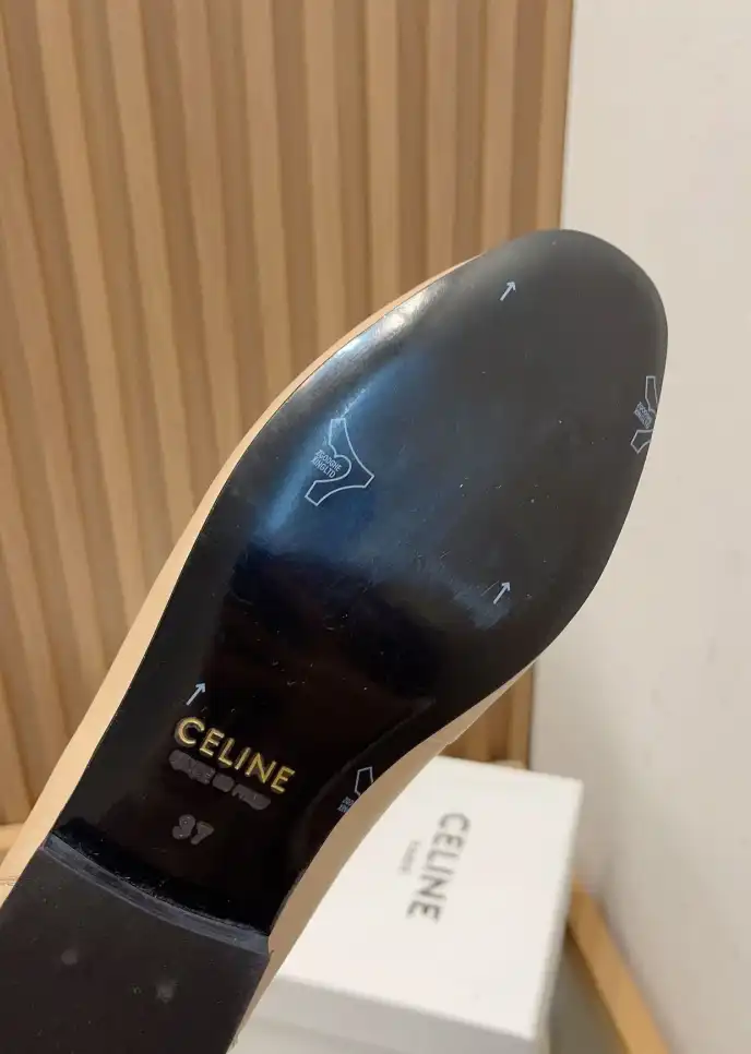 hype Celine Leather Shoes