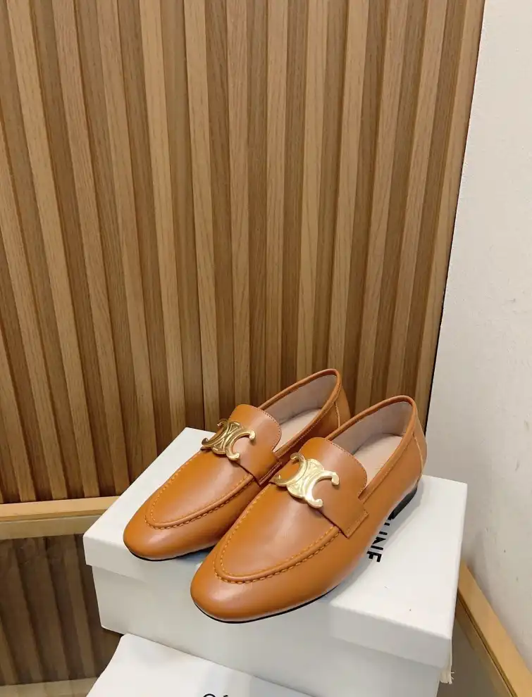 hype Celine Leather Shoes