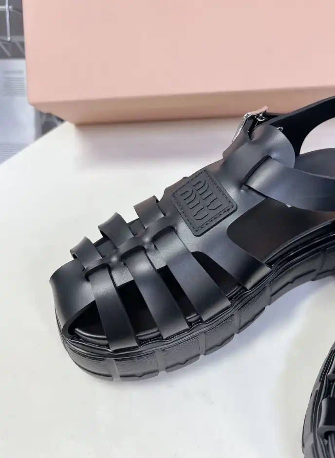 hype Miu Miu Sandals