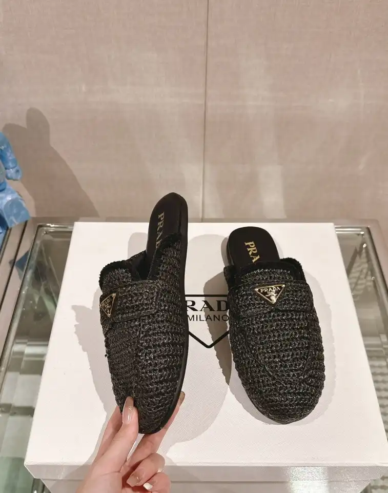 hype Prada Slippers