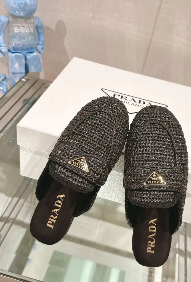 hype Prada Slippers