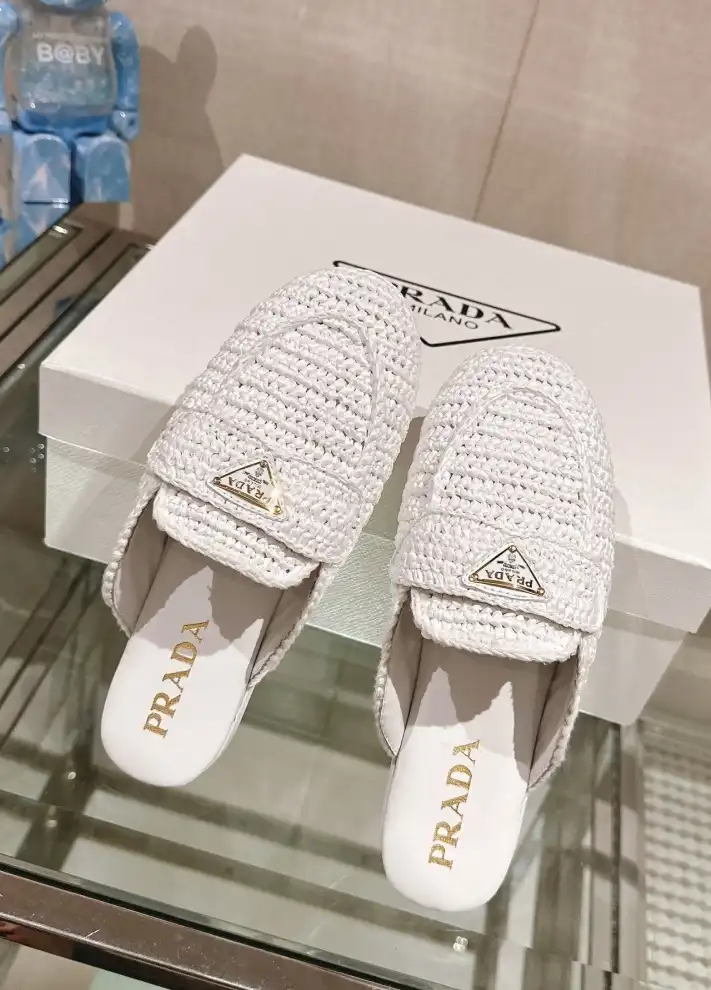 hype Prada Slippers