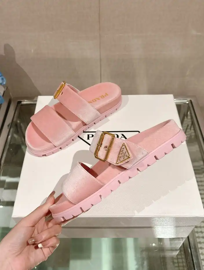 hype Prada Sandals