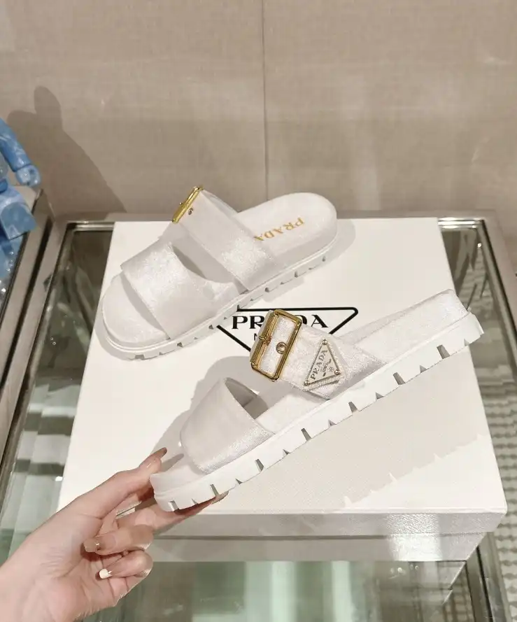 hype Prada Sandals