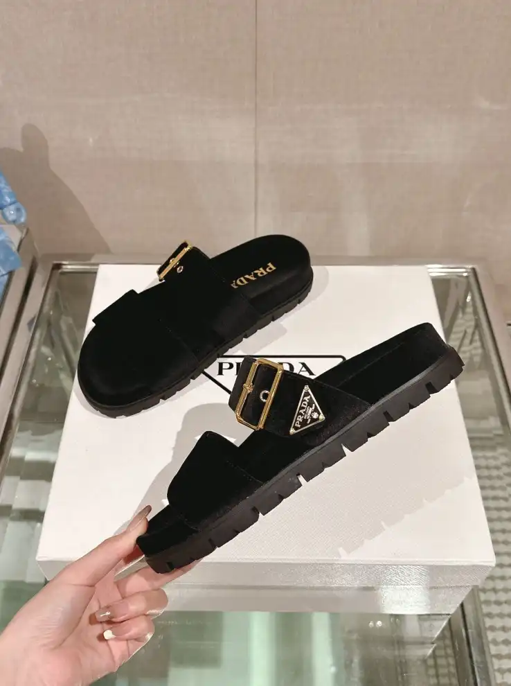 hype Prada Sandals