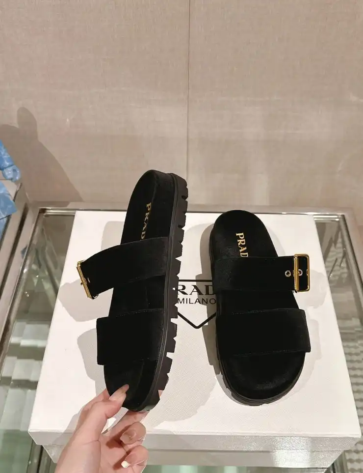 hype Prada Sandals