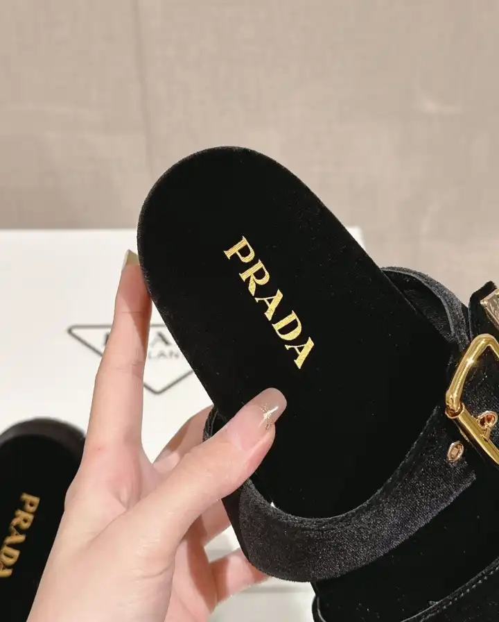 hype Prada Sandals