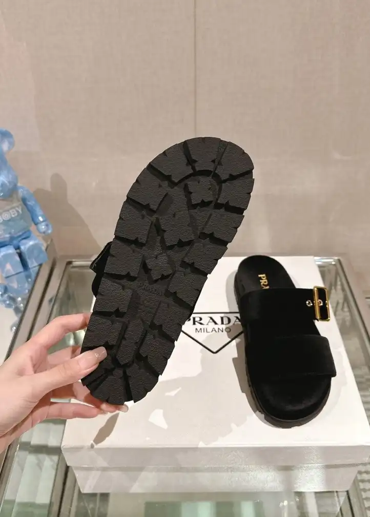 hype Prada Sandals