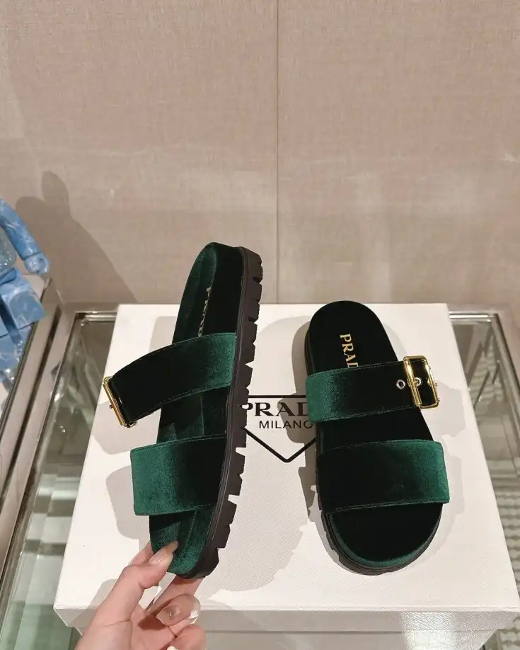 hype Prada Sandals