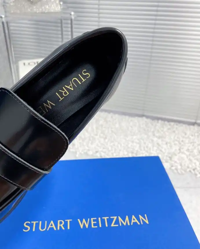 hype Stuart Weitzman Leather Shoes