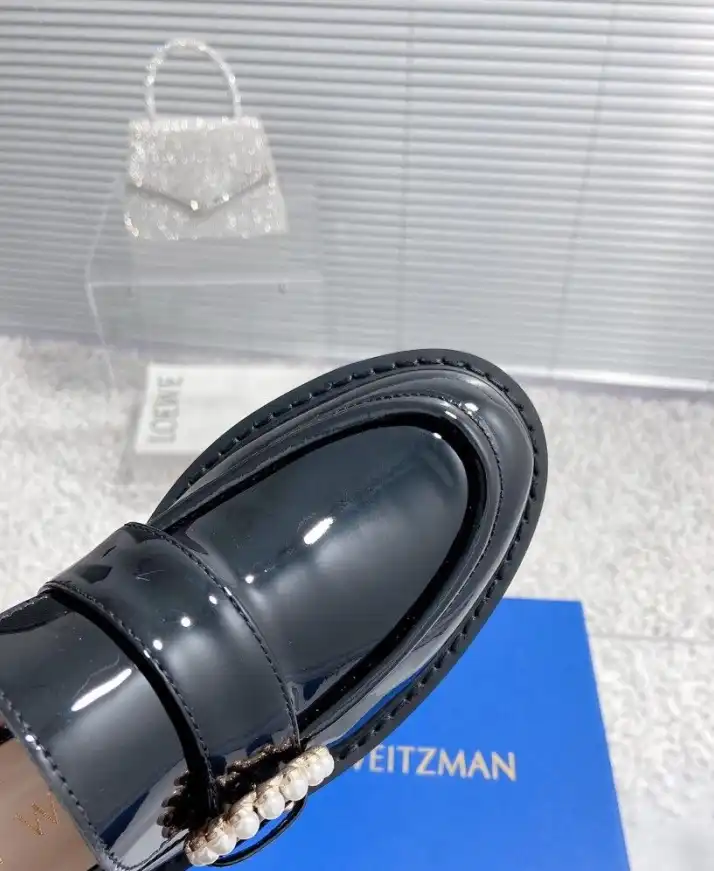 hype Stuart Weitzman Leather Shoes