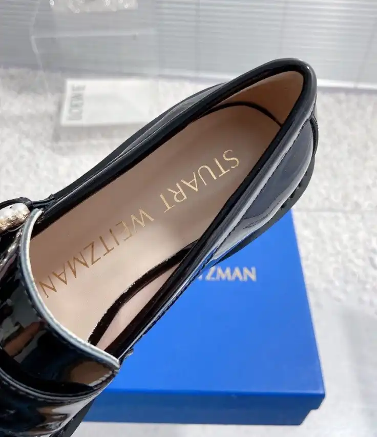 hype Stuart Weitzman Leather Shoes