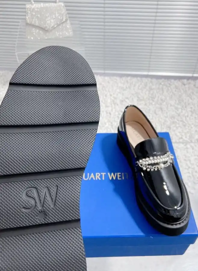 hype Stuart Weitzman Leather Shoes