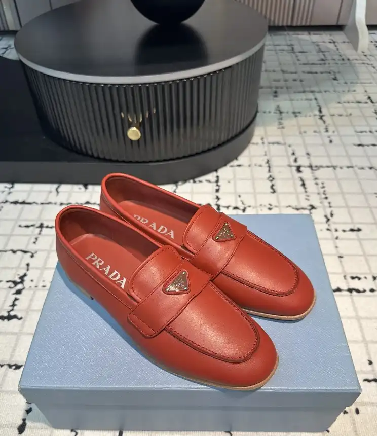 hype Prada Leather Shoes