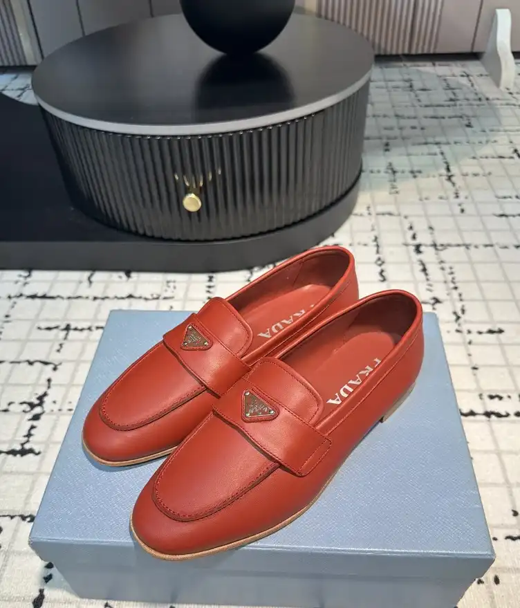 hype Prada Leather Shoes