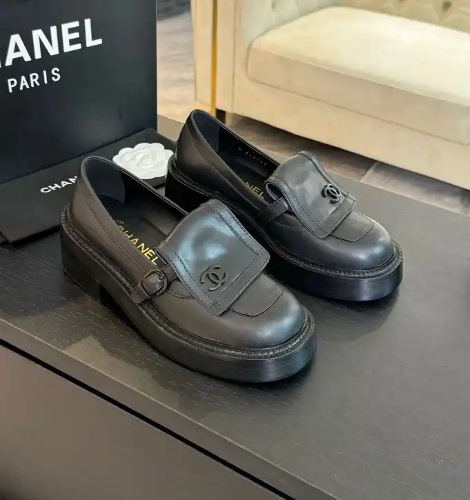 hype Chanel Leather Shoes