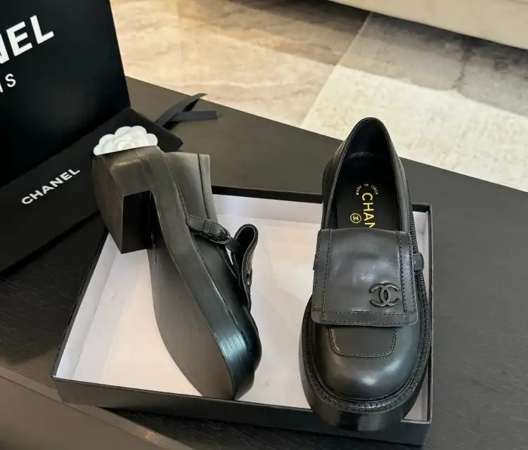 hype Chanel Leather Shoes