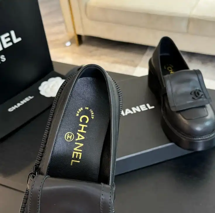 hype Chanel Leather Shoes