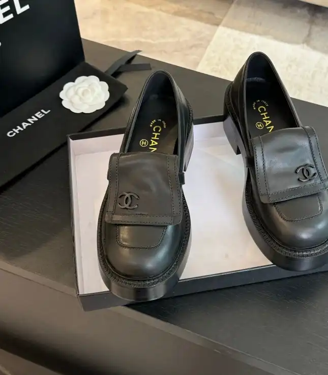 hype Chanel Leather Shoes