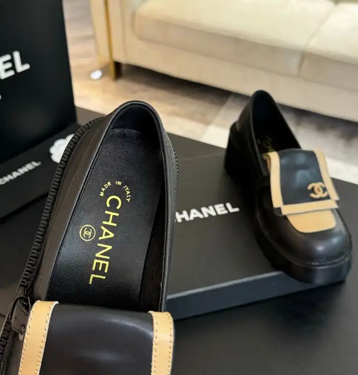 hype Chanel Leather Shoes