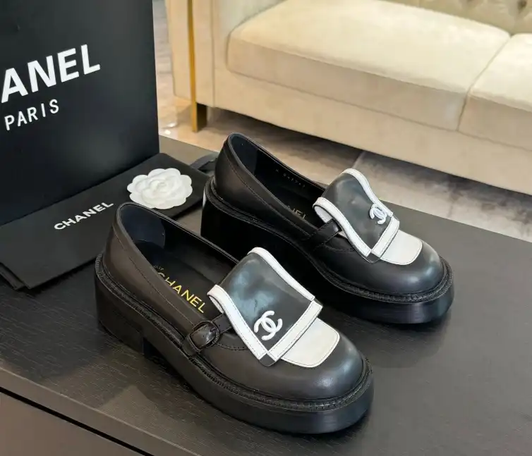 hype Chanel Leather Shoes