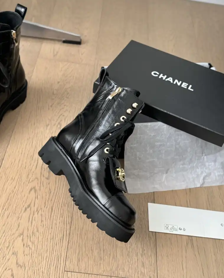 hype Chanel Boots