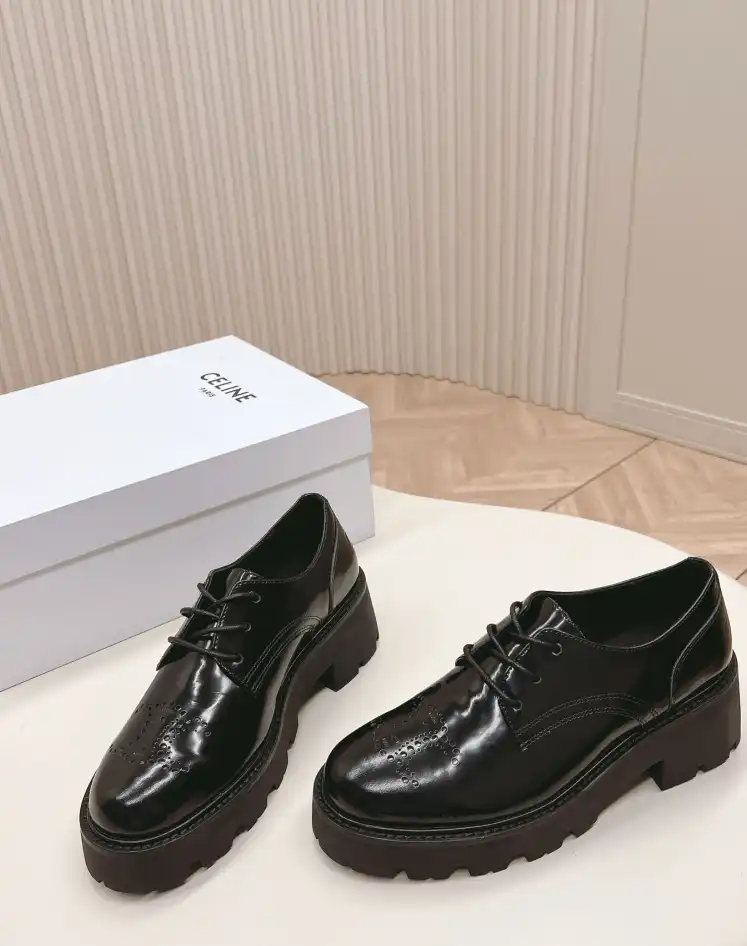 hype Celine Leather Shoes