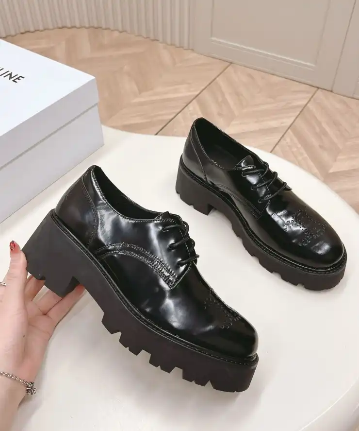 hype Celine Leather Shoes