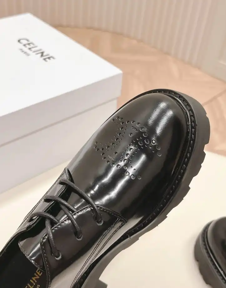 hype Celine Leather Shoes