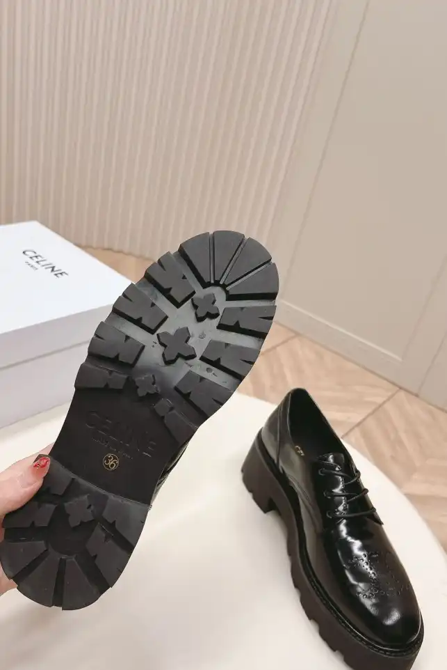 hype Celine Leather Shoes