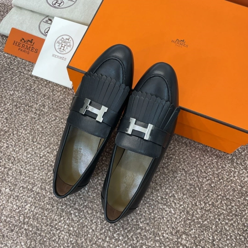 Hermes Leather Shoes