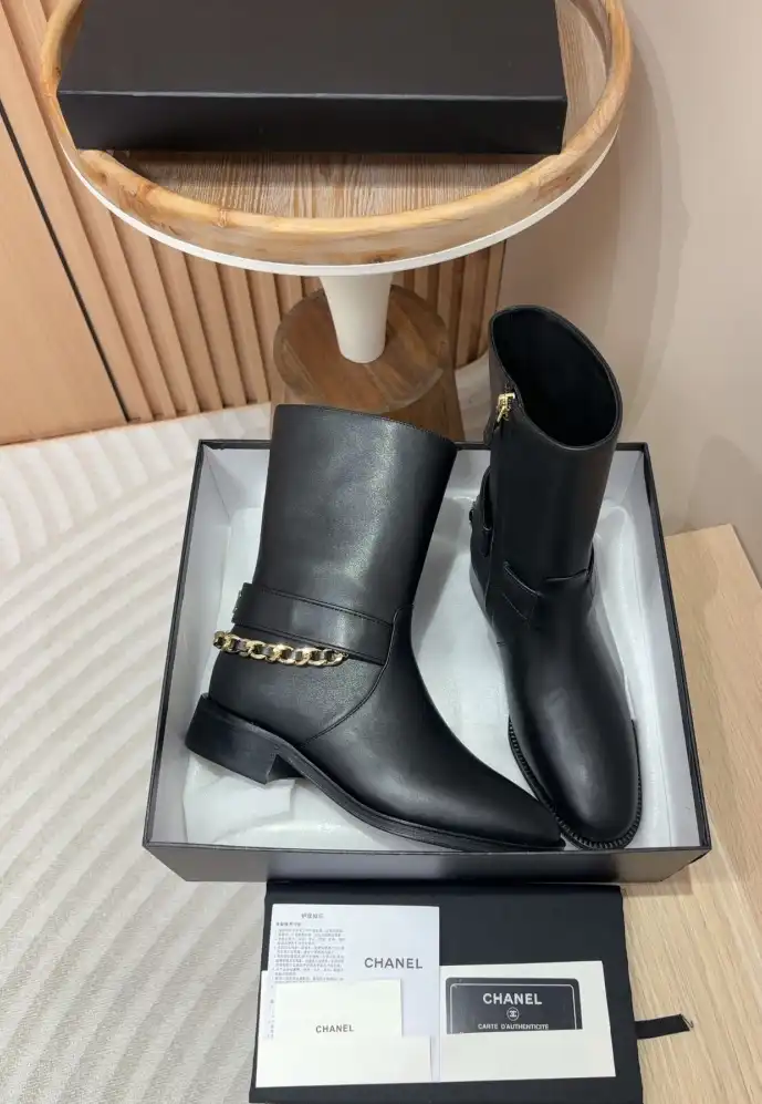 hype Chanel Boots