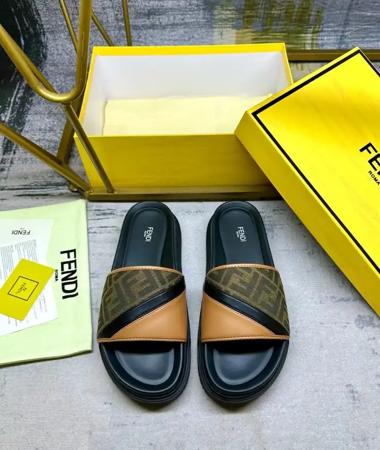 hype Fendi Slippers