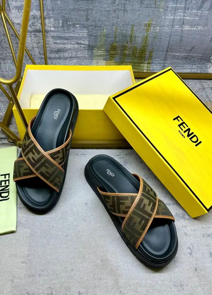 hype Fendi Slippers