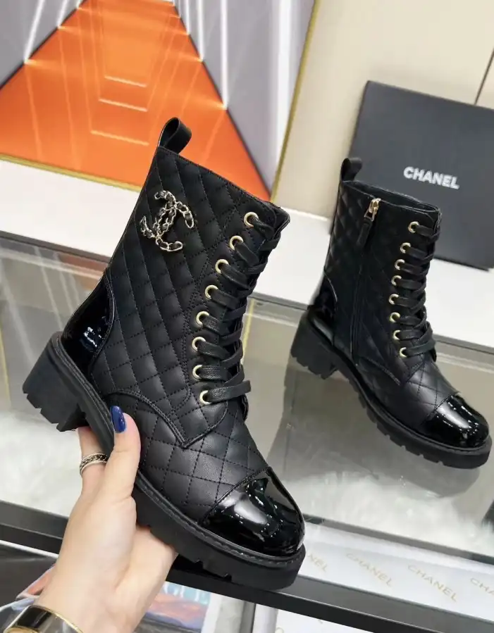 hype Chanel Boots