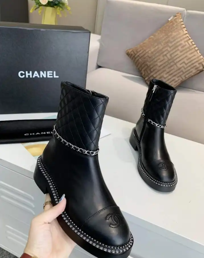 hype Chanel Boots