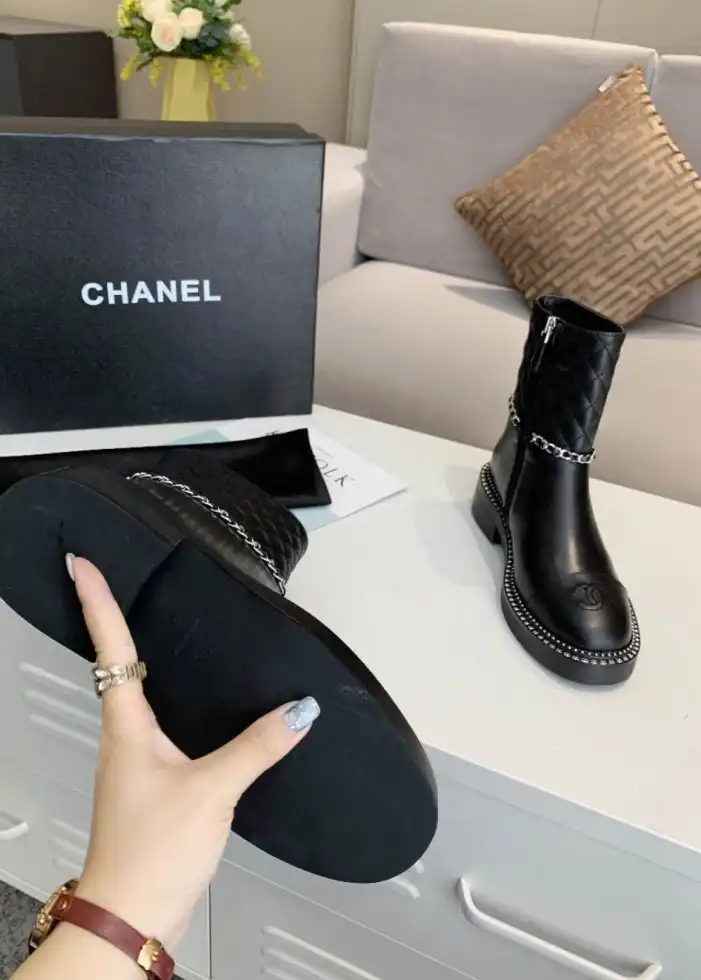 hype Chanel Boots