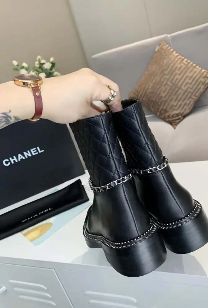 hype Chanel Boots