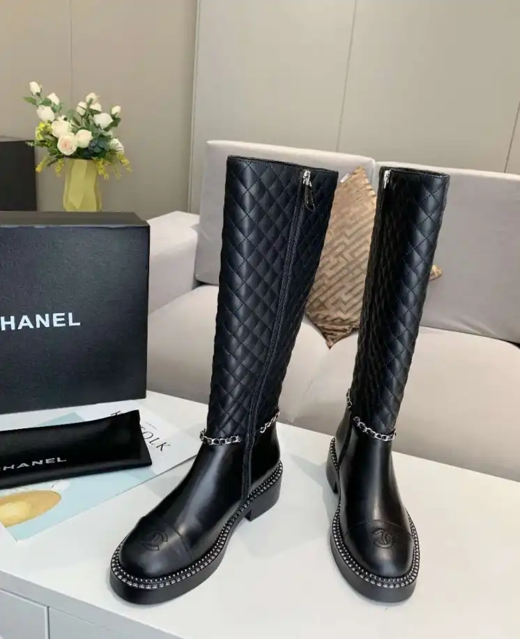 hype Chanel Boots