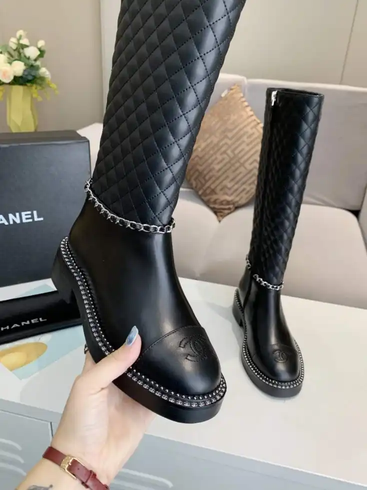 hype Chanel Boots